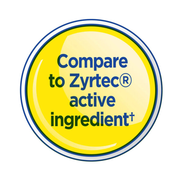 ⁦Equate Allergy Relief Cetirizine HCl Softgels⁩ - الصورة ⁦2⁩